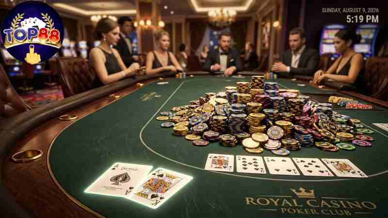Kinh Nghiệm Chơi Poker TOP88 Hốt Bạc Cổng Game Từ Cao Thủ